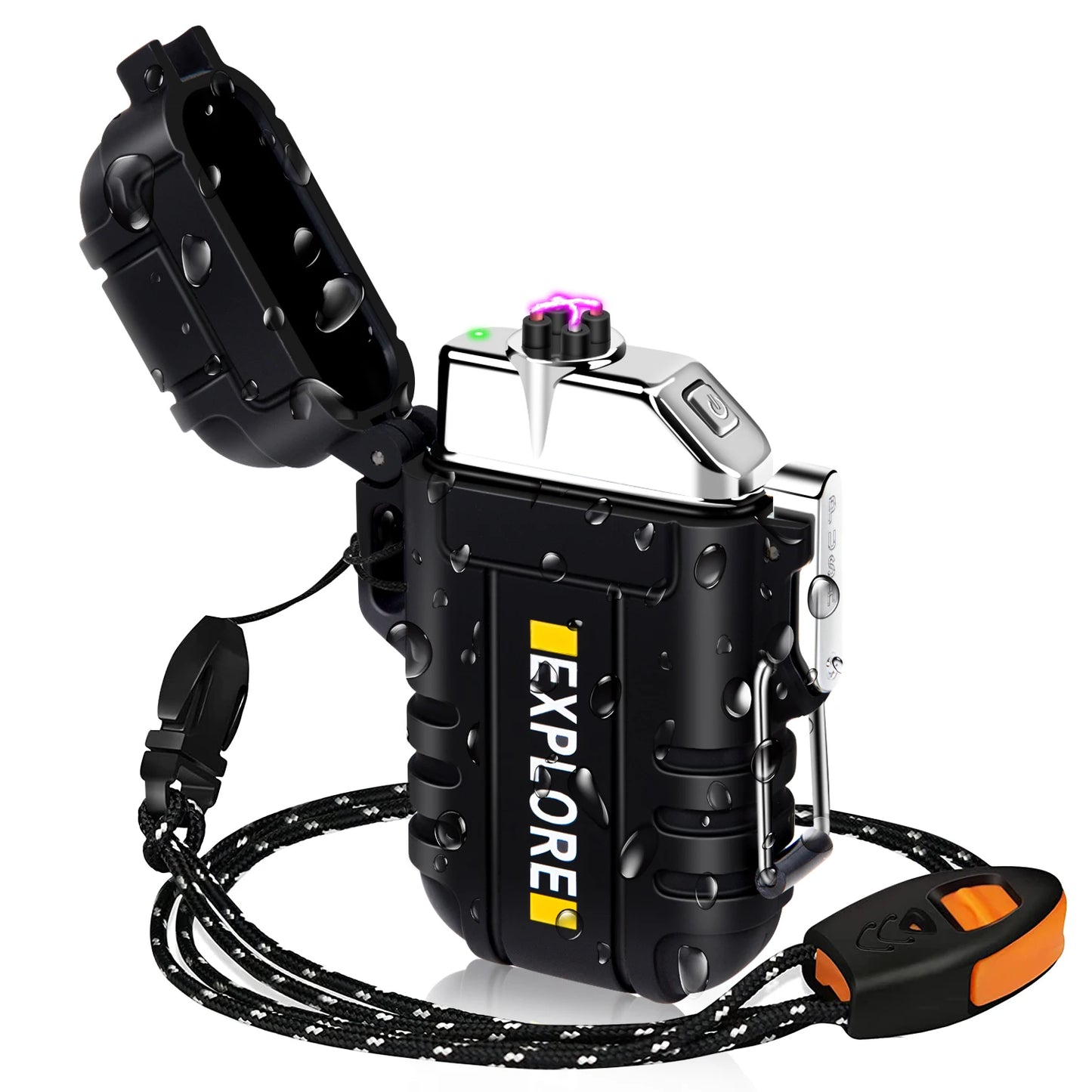 Survive the Spark – Waterproof Electric Lighter in 3 Rugged Styles