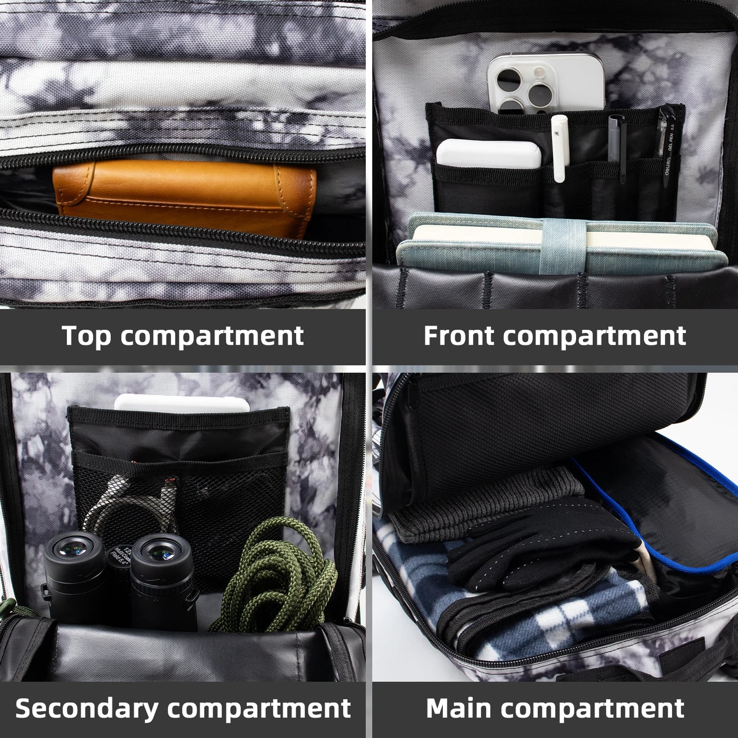 π§ Built to Wander β 45L Tactical Adventure Backpack