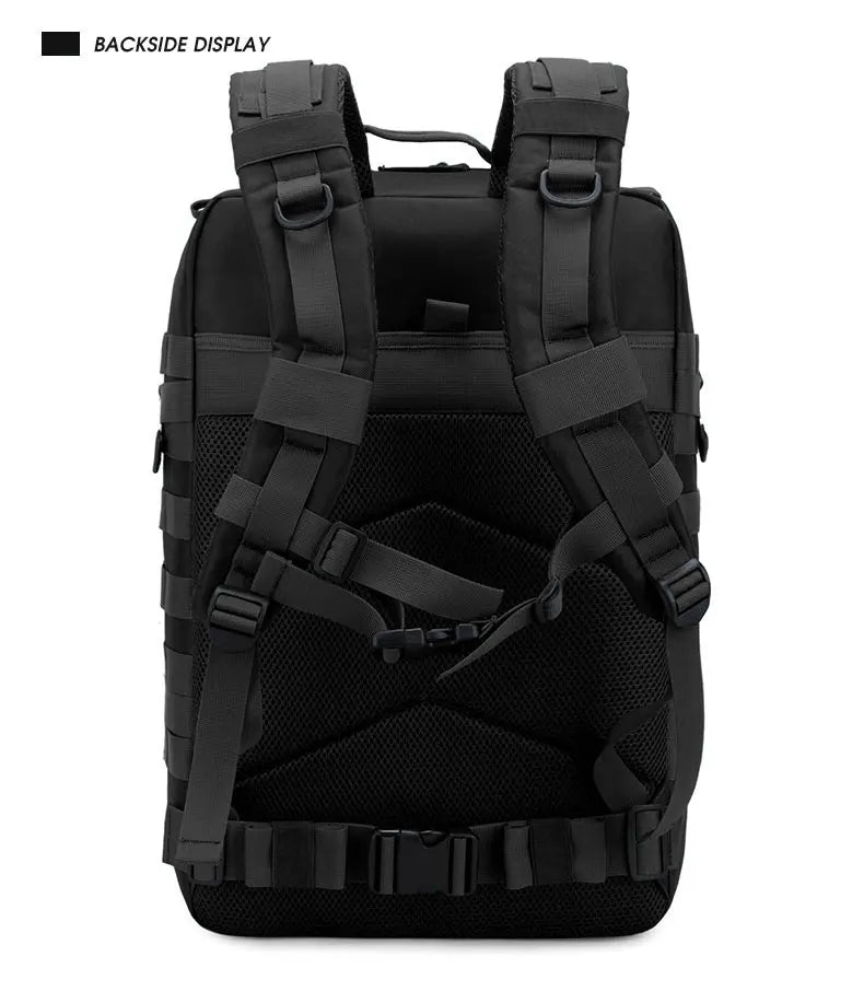 π§ Built to Wander β 45L Tactical Adventure Backpack