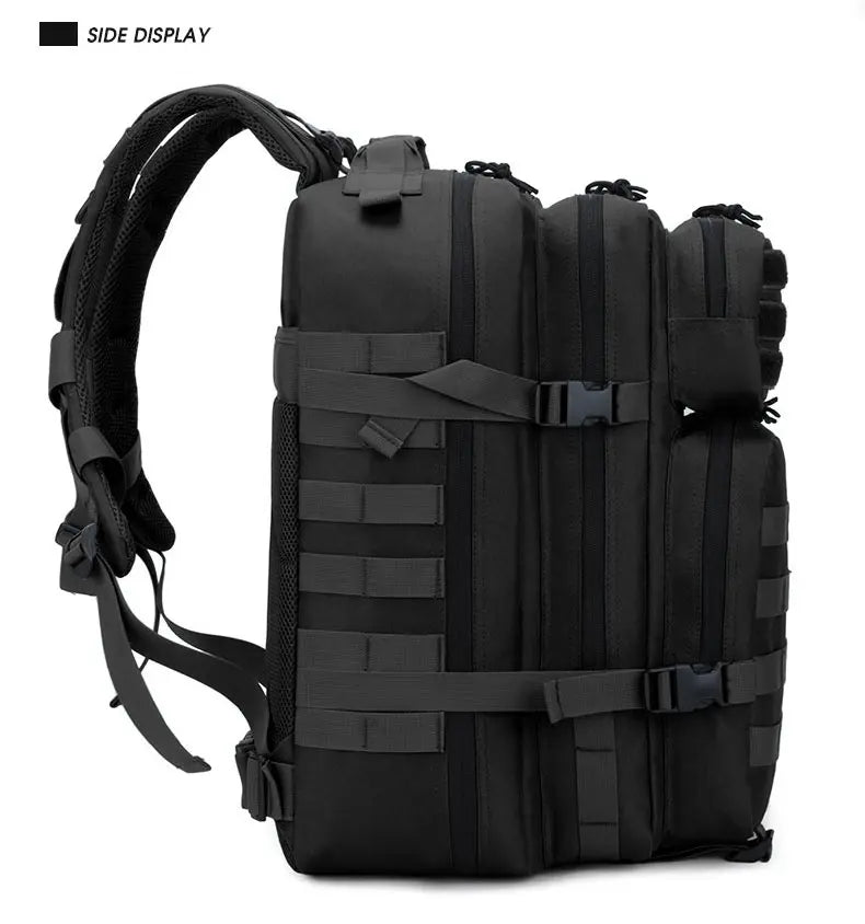 π§ Built to Wander β 45L Tactical Adventure Backpack