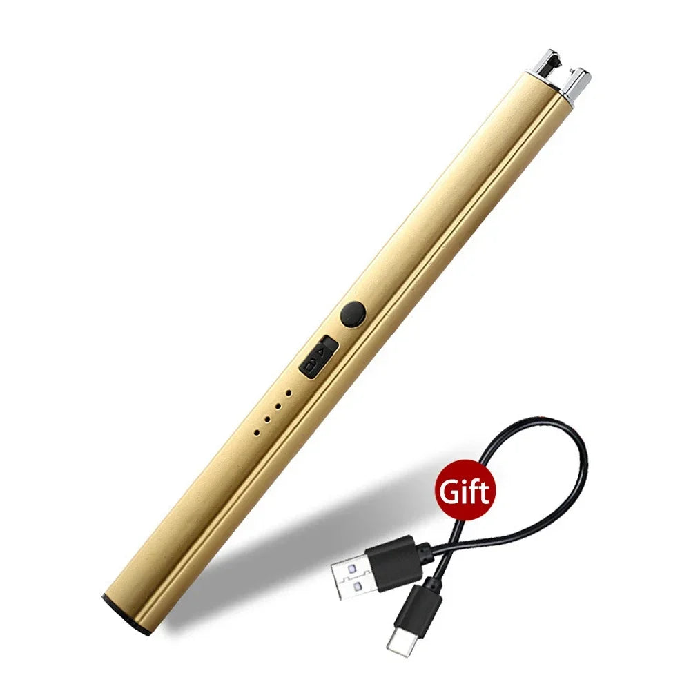 Modern Plasma Arc Lighter – Rechargeable & Windproof for Everyday Use