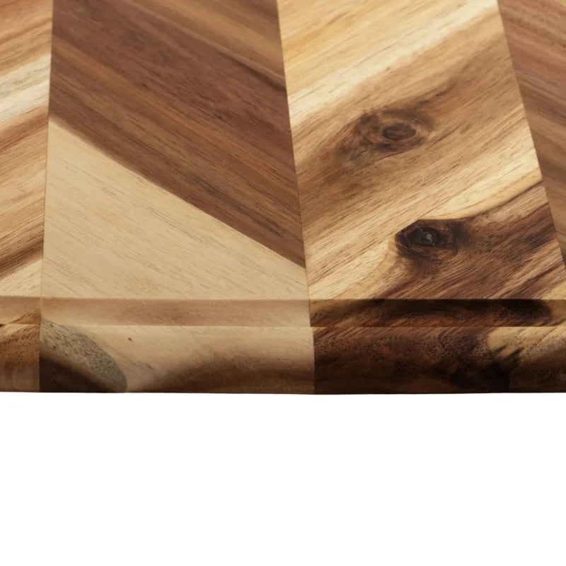 From Chop to Charcuterie 🧀 Herringbone Acacia Serving + Prep Board
