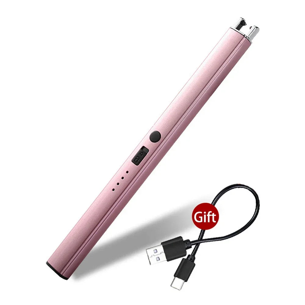 Modern Plasma Arc Lighter – Rechargeable & Windproof for Everyday Use