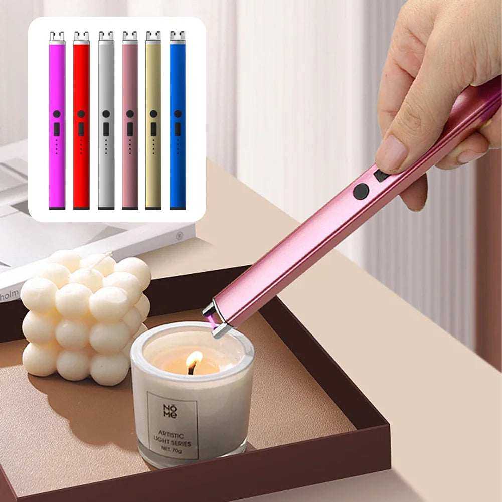 Modern Plasma Arc Lighter – Rechargeable & Windproof for Everyday Use