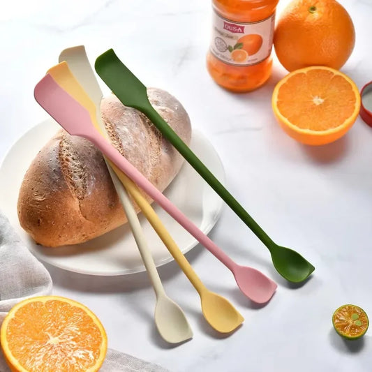 One Tool, Two Tips 🥄  The Ultimate Tiny and Mighty Silicone Spatula