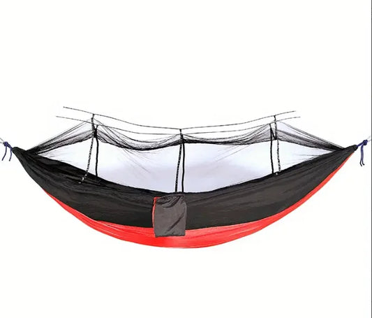 🌲 Lounge Like You Mean It – 550lb Hammock with Mosquito Net