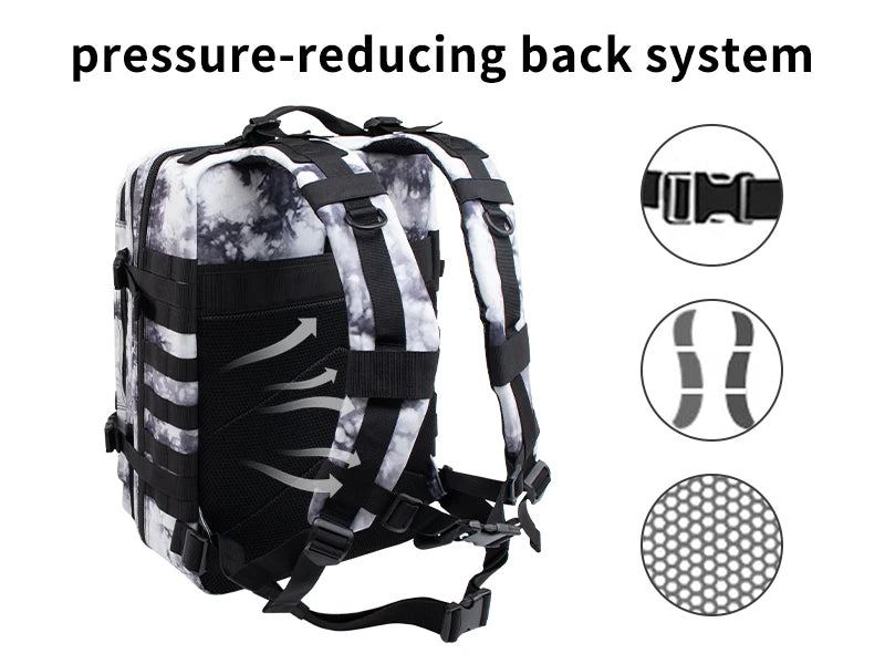 π§ Built to Wander β 45L Tactical Adventure Backpack