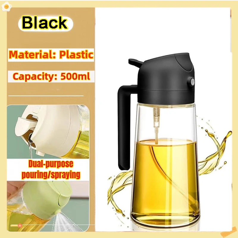 Clean Pour Energy – Oil Mister Bottle in 3 Space-Saving Sizes