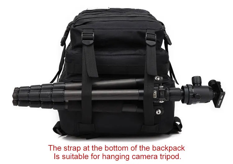 π§ Built to Wander β 45L Tactical Adventure Backpack