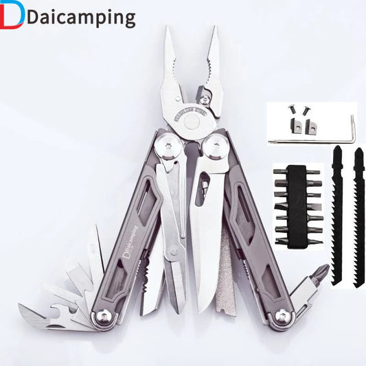 🛠️ Survival Mode: Activated – Tactical 28-in-1 Multitool Set