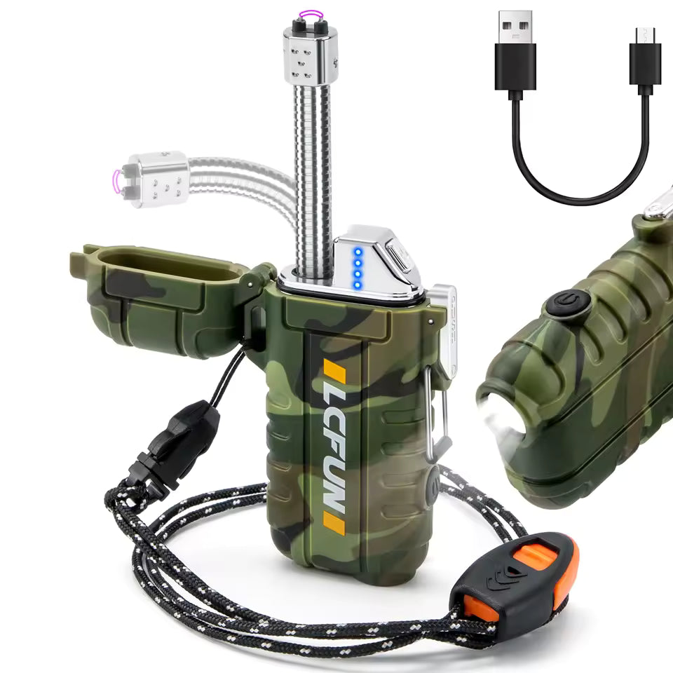 Survive the Spark – Waterproof Electric Lighter in 3 Rugged Styles