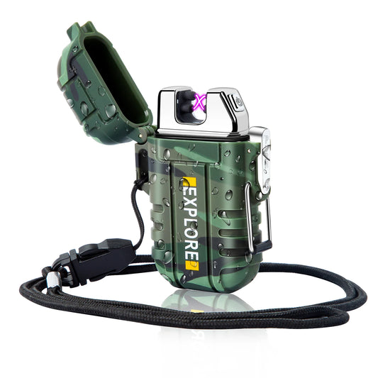 Survive the Spark – Waterproof Electric Lighter in 3 Rugged Styles